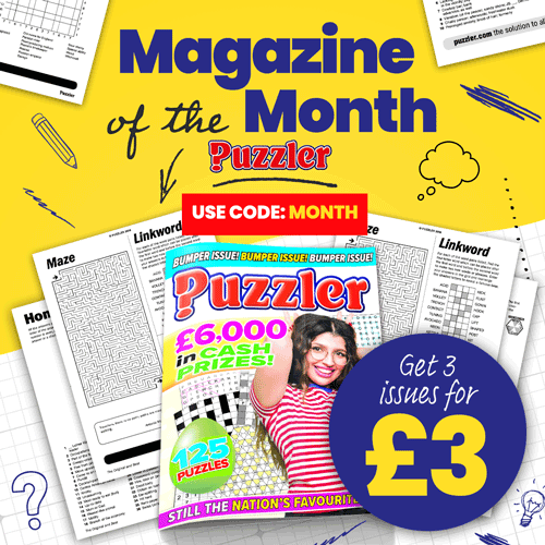 Magazine of the month offer 
